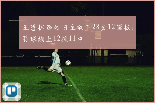 王哲林面对旧主砍下28分12篮板,罚球线上12投11中